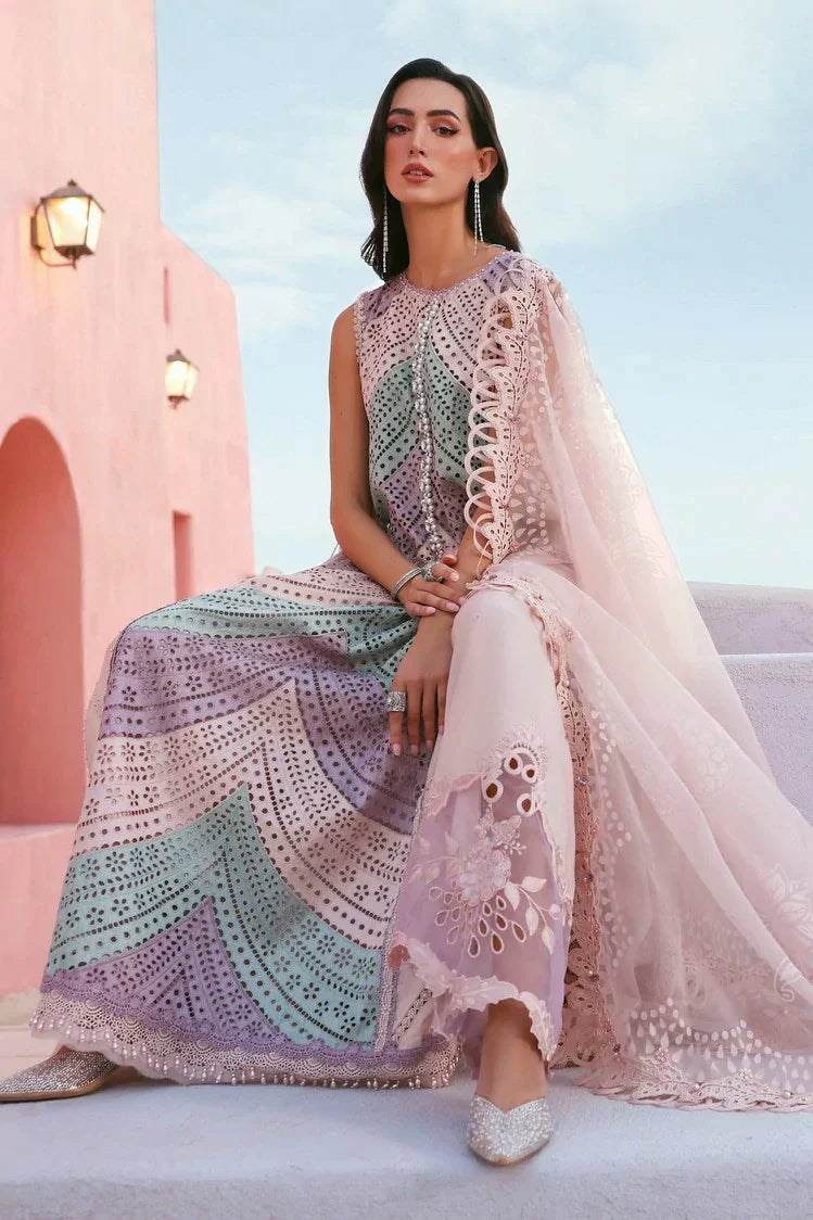 Maria B - Timeless Elegance Luxury Lawn - Unstitched