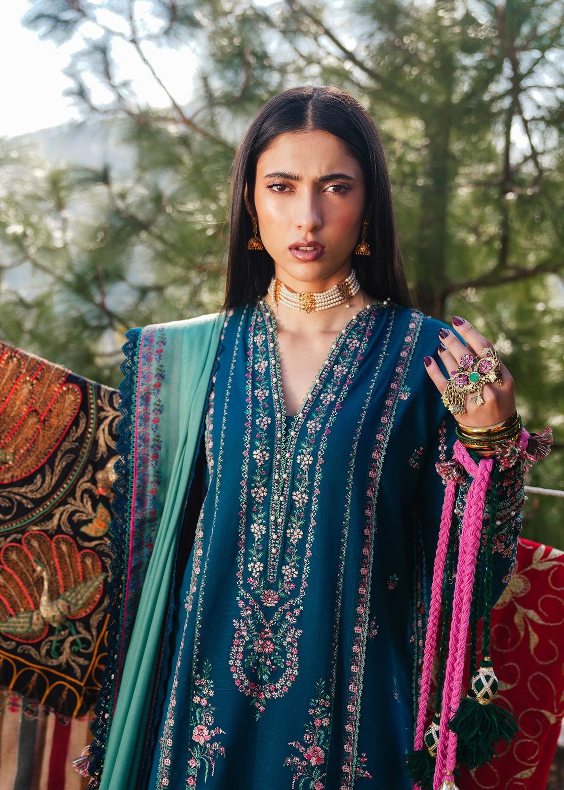 HUSSAIN REHAR 3PC UNSTITCHED LAWN